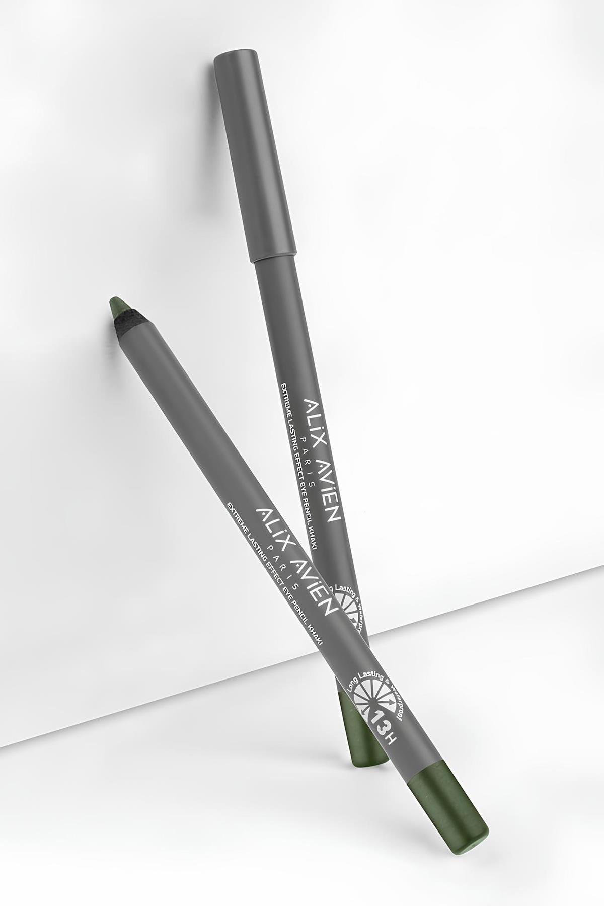 Suya Dayanıklı Haki Göz Kalemi - 13 Saat Kalıcı Etki -  Extreme Lasting Effect Eye Pencil Khaki