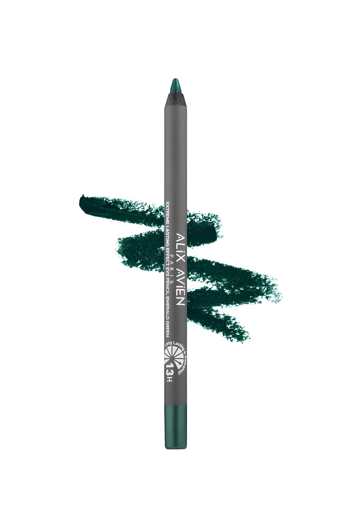 Suya Dayanıklı Yeşil Göz Kalemi - 13 Saat Kalıcı - Extreme Lasting Effect Eye Pencil Emerald Green