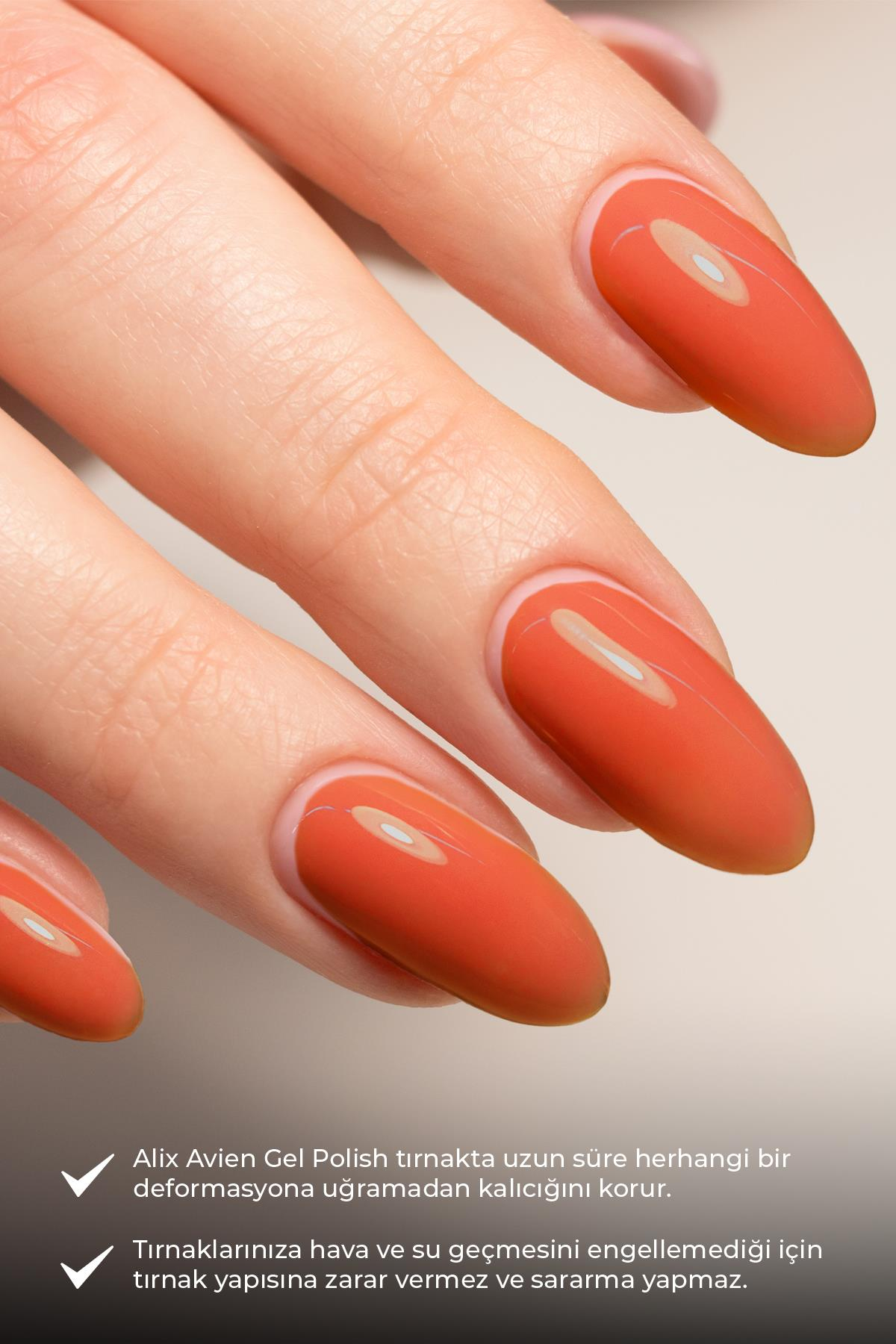 UV Kalıcı Mercan Jel Oje 43 - Gel Polish - 12 ml