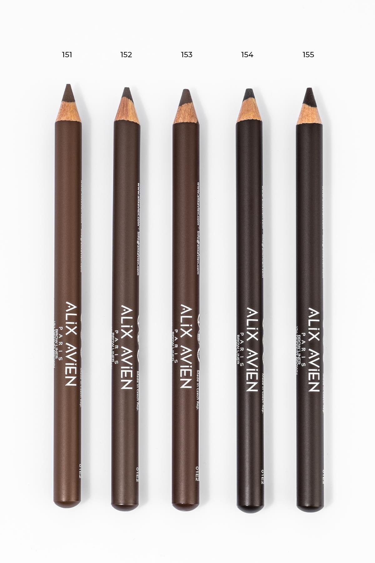 Uzun Süre Kalıcı, Belirginleştirici Şekillendirici Kahve Kaş Kalemi - Brow Liner 152 Dusty Brown