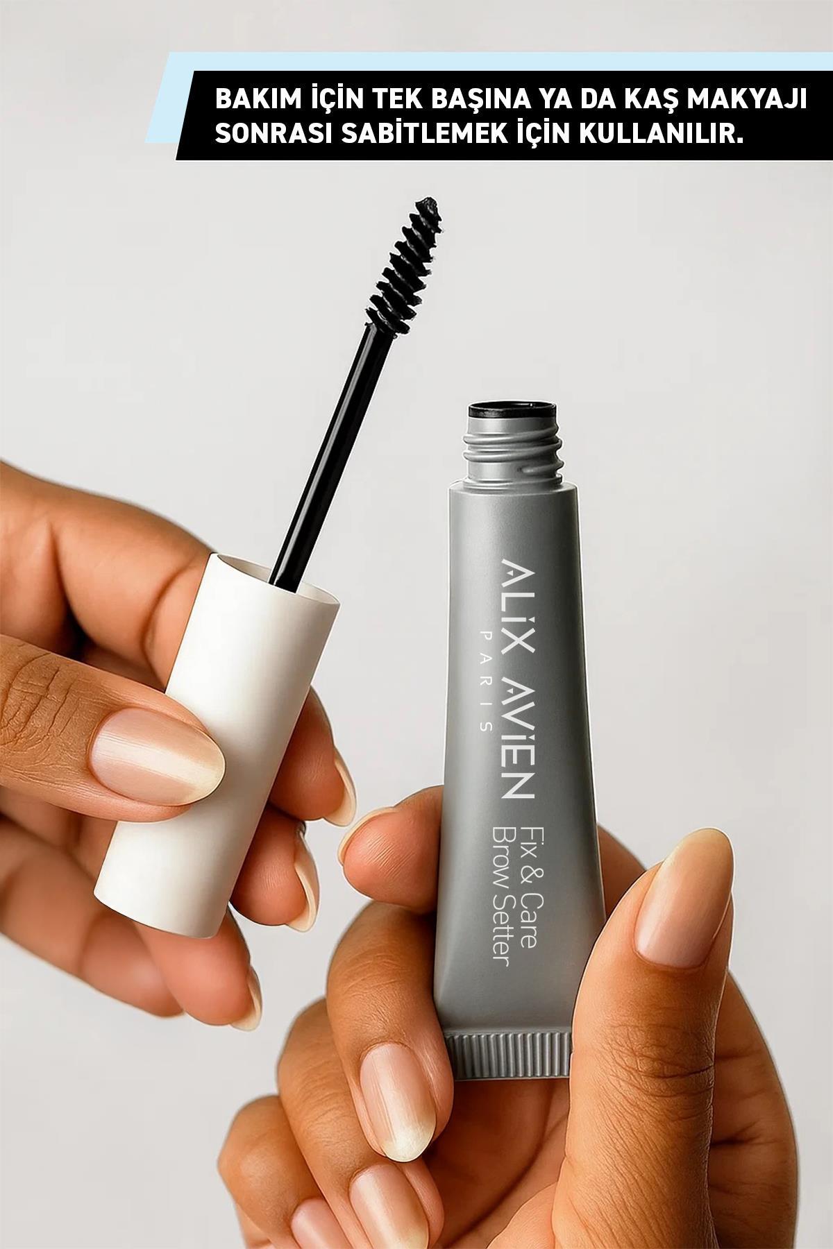 Uzun Süre Kalıcı Doğal Hacim Veren Besleyici Kaş Sabitleyici Bakım Jeli - Fix & Care Brow Setter