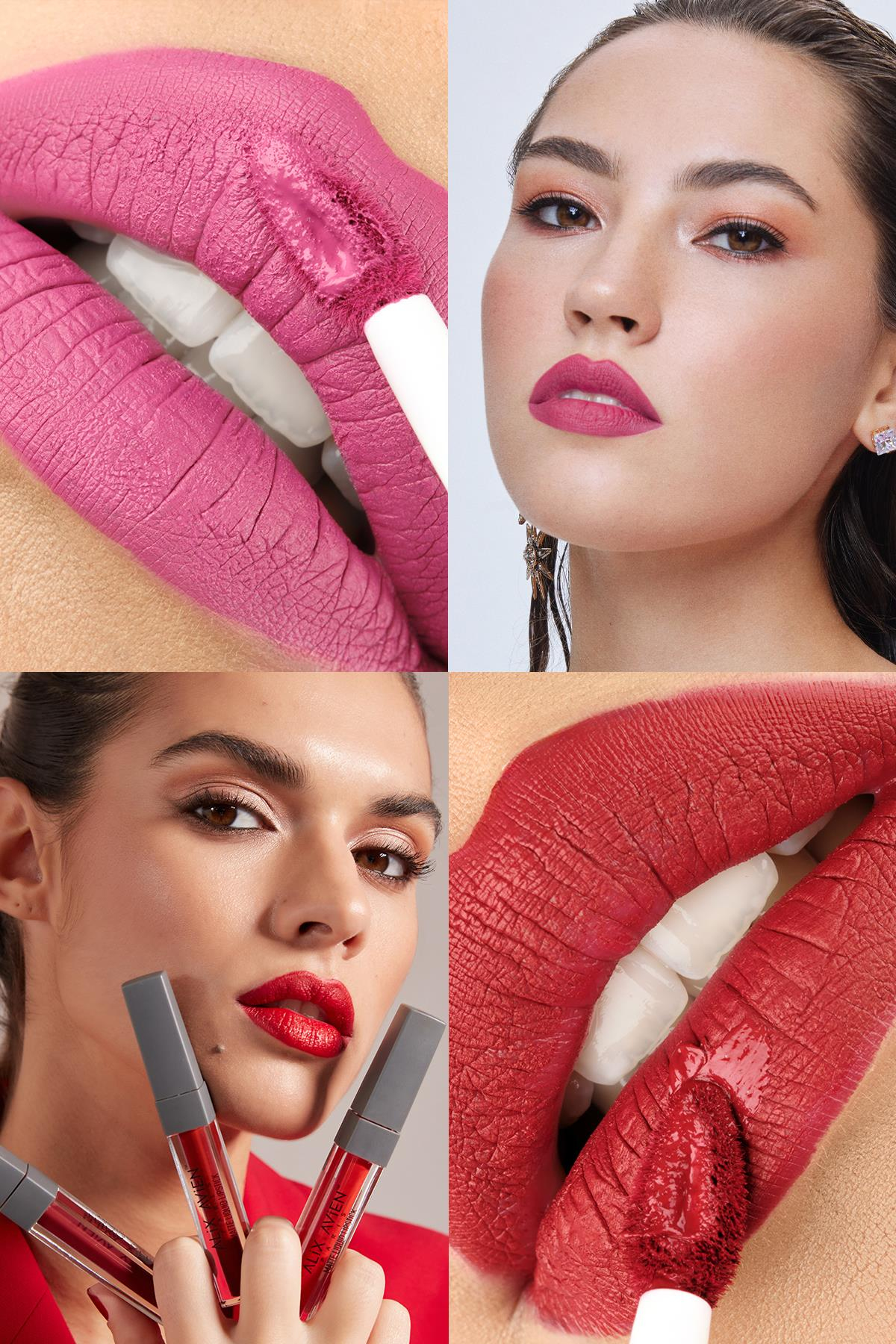 Uzun Süre Kalıcı Kadifemsi Kuruma Yapmayan Mat Likit Ruj - Matte Liquid Lipstick 522 Wine Red