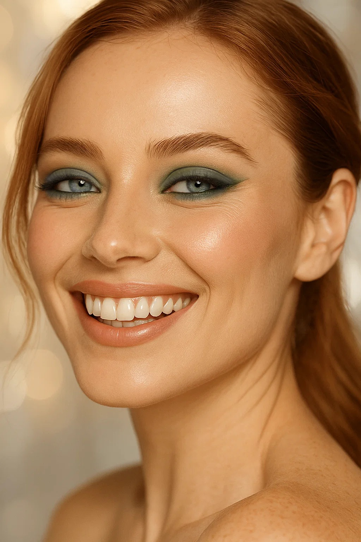 Uzun Süre Kalıcı Suya Dayanıklı Akma, Dağılma Yapmayan Yeşil Göz Kalemi - Extreme Khaki