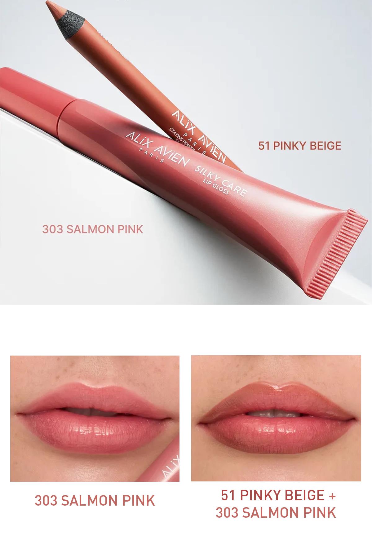 Uzun Süre Kalıcı Suya Dayanıklı Dudak Nemlendiricili Dolgunlaştırıcı Lipgloss ve Lipliner Seti 04