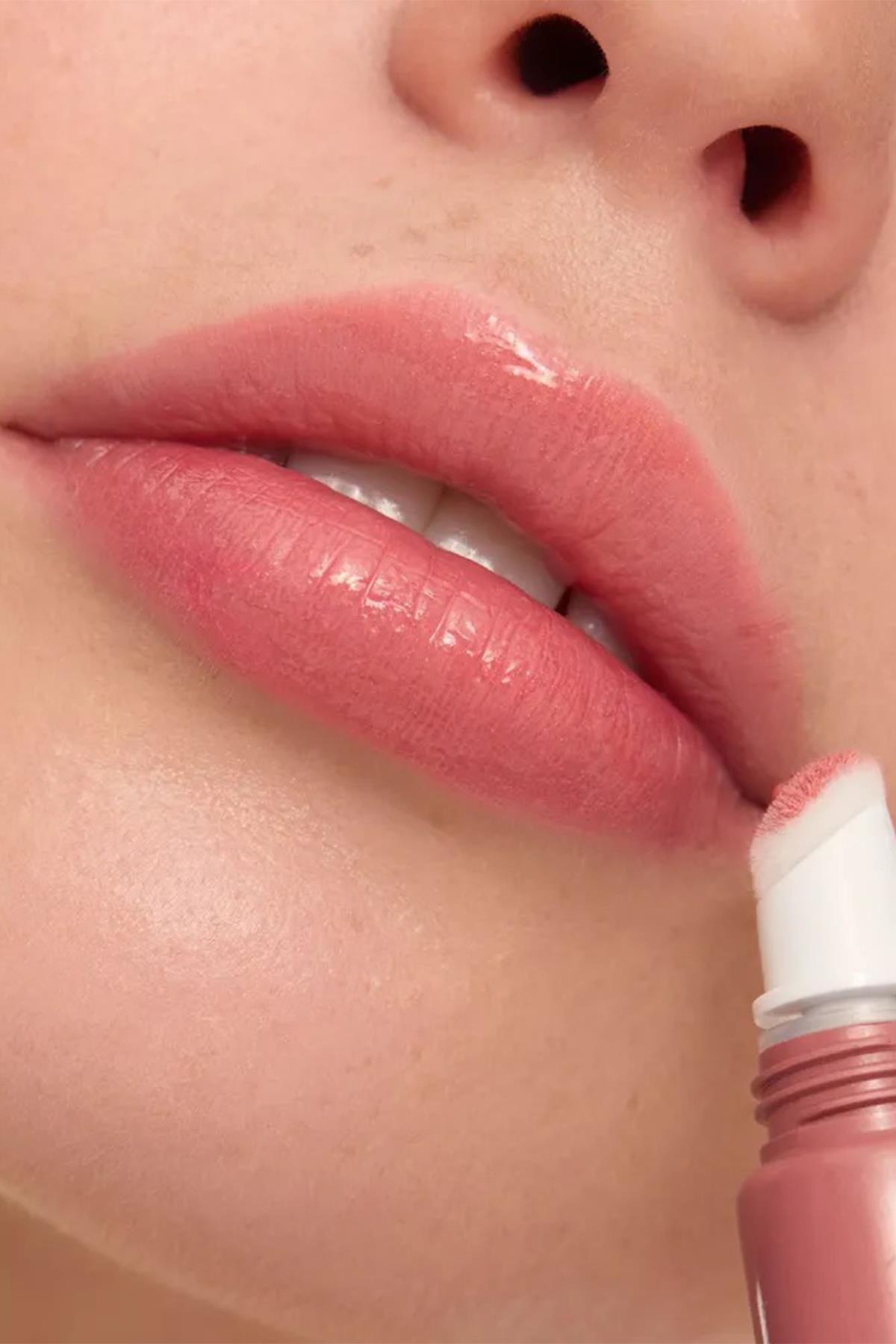 Uzun Süre Kalıcı Suya Dayanıklı Dudak Nemlendiricili Dolgunlaştırıcı Lipgloss ve Lipliner Seti 04