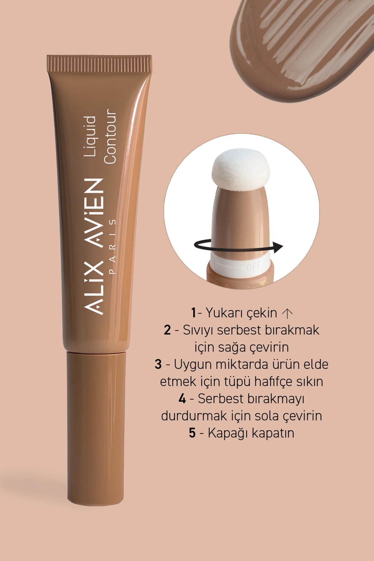 Yaşlanma Karşıtı E Vitaminli Nemlendiren Kremsi Likit Kontür - Liquid Contour 103 Flawn Brown