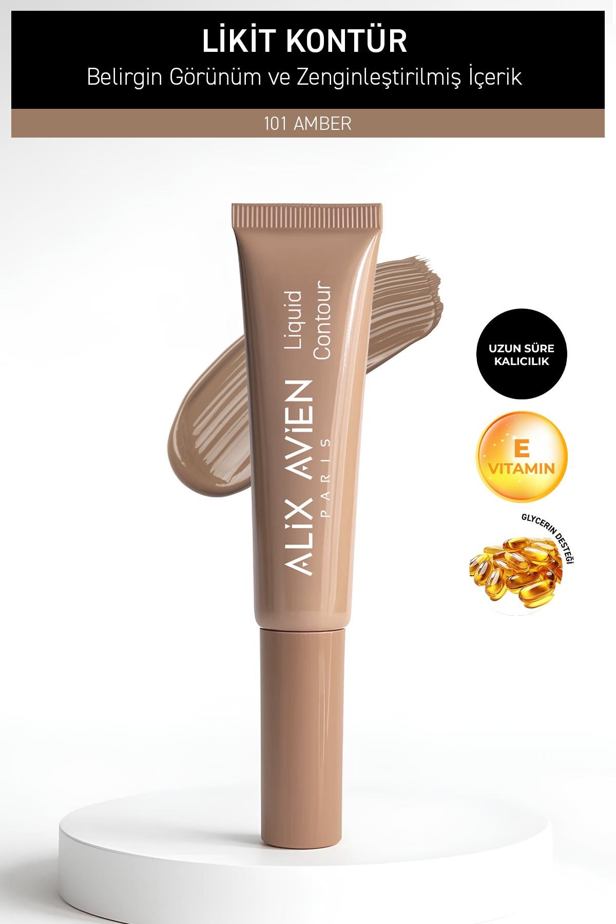 Yaşlanma Karşıtı E Vitaminli Nemlendiren Kremsi Likit Kontür - Liquid Contour 101 Amber