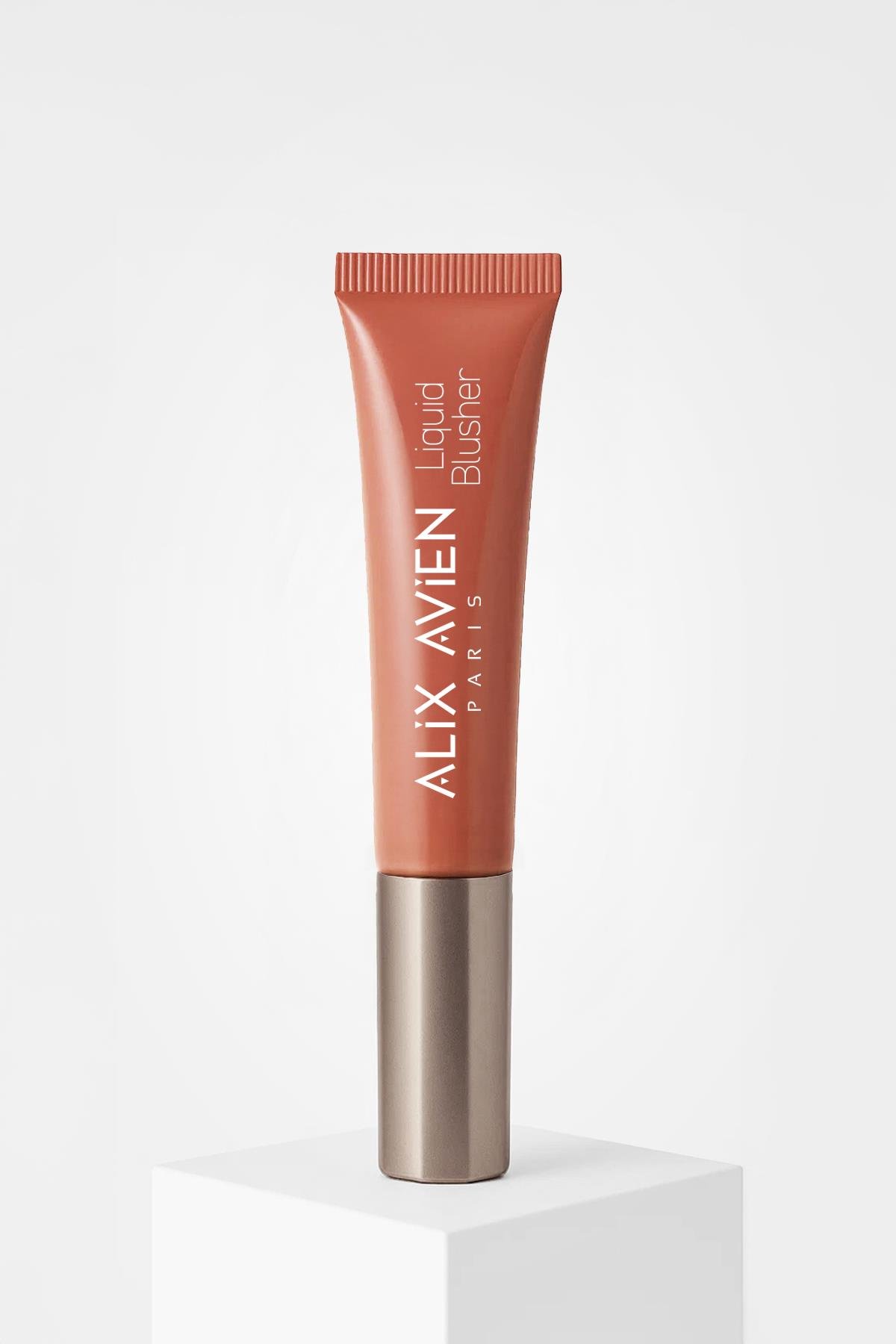 Yoğun Pigmentli E Vitaminli Mat Bitişli Kremsi Likit Allık - Liquid Blusher 05 Burnt Terracotta