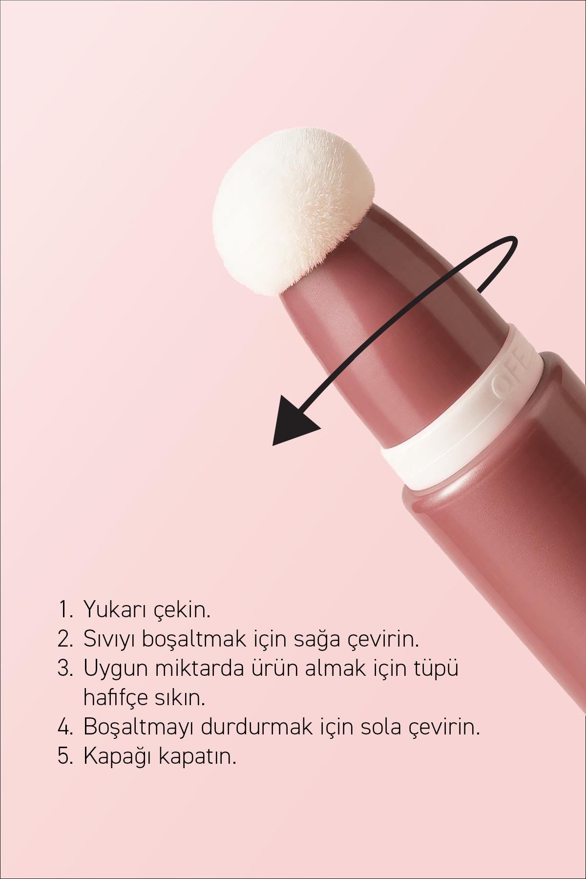 Yoğun Pigmentli E Vitaminli Mat Bitişli Kremsi Likit Allık - Liquid Blusher 06 Dried Rose