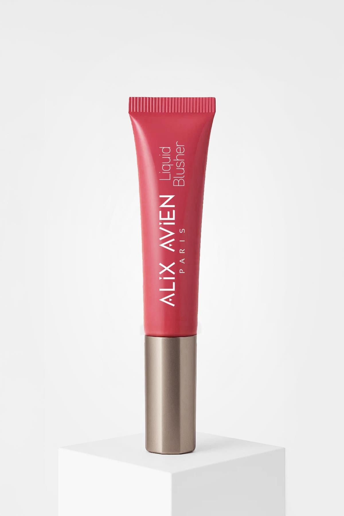 Yoğun Pigmentli E Vitaminli Mat Bitişli Kremsi Likit Allık - Liquid Blusher 04 Pinkish Terracotta