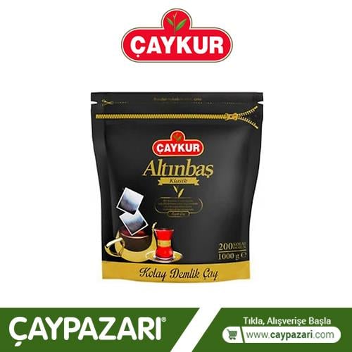 ÇAYKUR ALTINBAŞ DEMLİK POŞET 1000 GR.