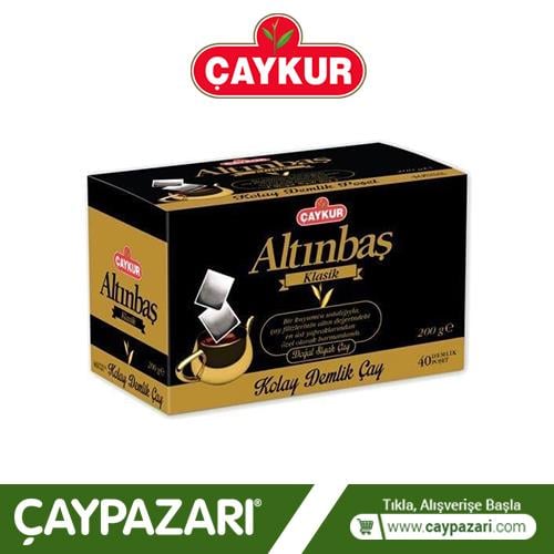 ÇAYKUR ALTINBAŞ DEMLİK POŞET KLASİK 200 GR.