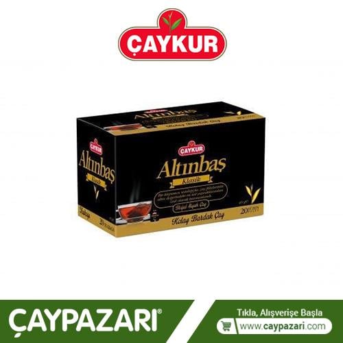 ÇAYKUR ALTINBAŞ KOLAY BARDAK SÜZEN POŞET ÇAY 40 GR