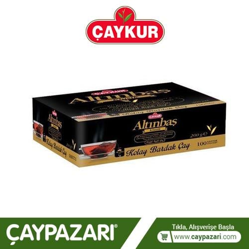 ÇAYKUR ALTINBAŞ KOLAY BARDAK SÜZEN POŞET ÇAY 200 GR.