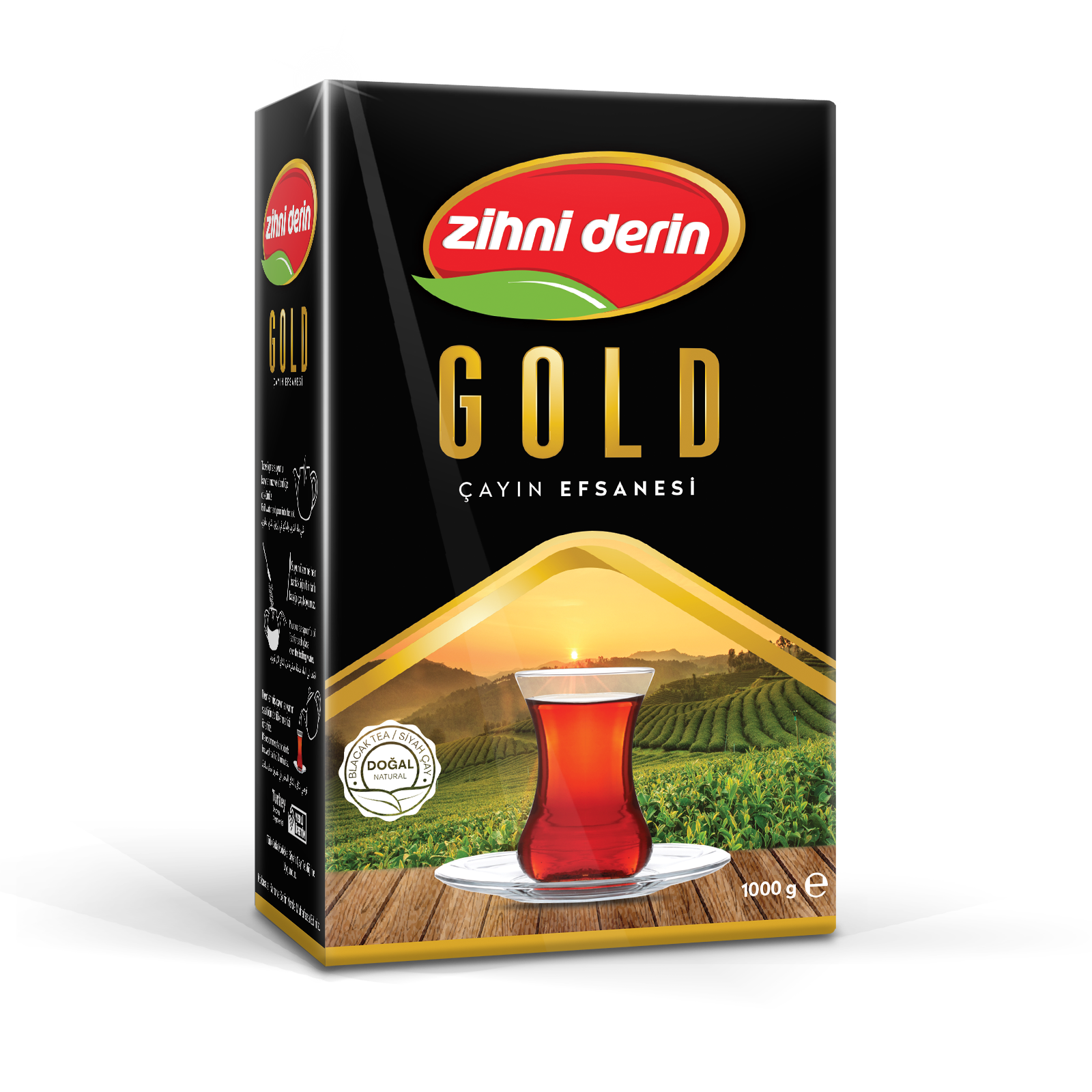 ZİHNİ DERİN GOLD ÇAYIN EFSANESİ 1000 GR.