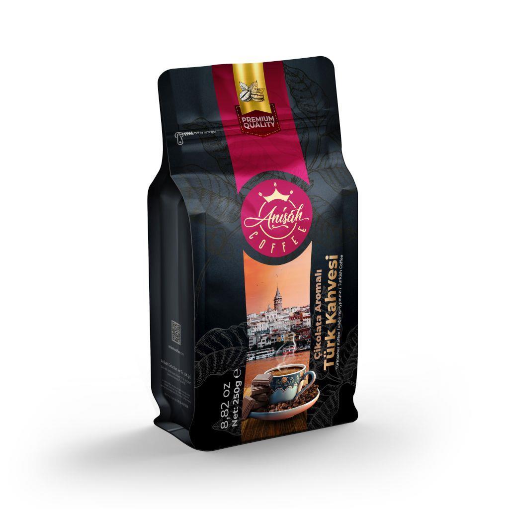 ANİŞAH ÇİKOLATA AROMALI TÜRK KAHVESİ 250 GR - ANISAH COFFEE