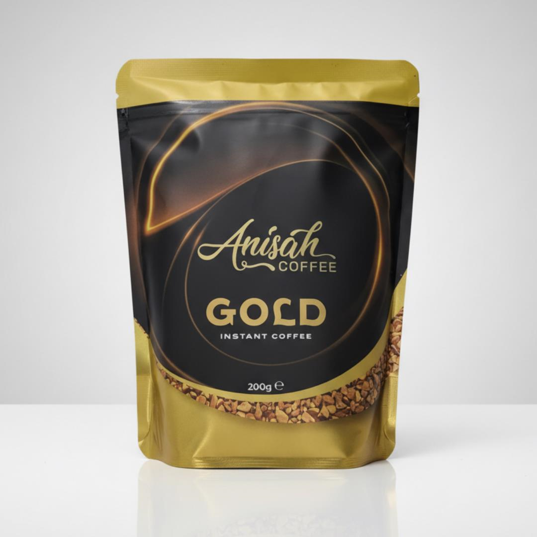 ANISAH GOLD GRANÜL KAHVE 200 GR * 12 Adet - ANISAH COFFEE
