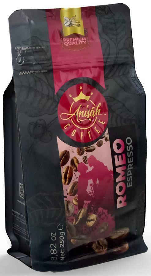 ANİŞAH ROMEO ESPRESSO ÇEKİRDEK 250 GR - ANISAH COFFEE