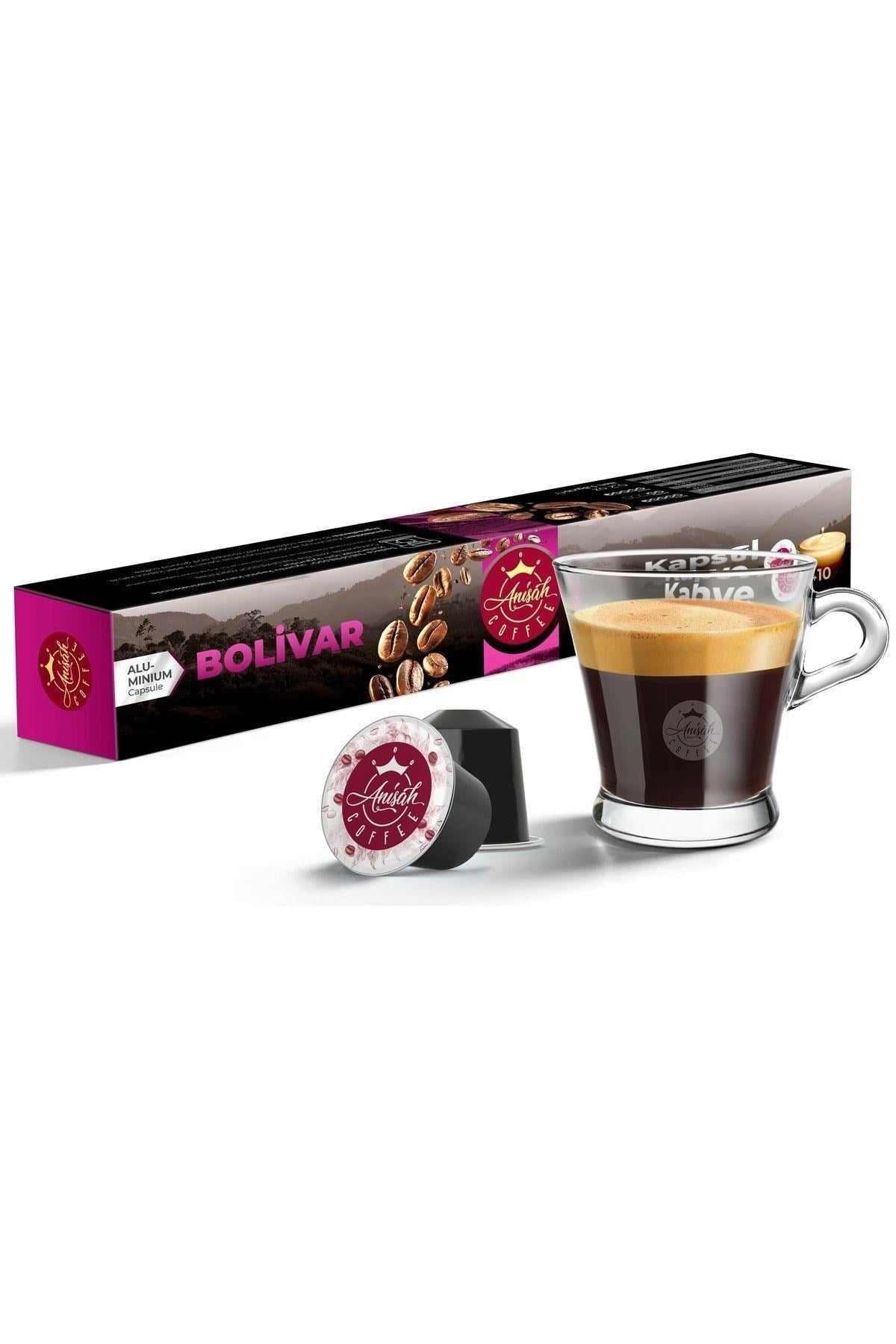 BOLİVAR KAPSÜL KAHVE 10*5,8 GR - ANISAH COFFEE