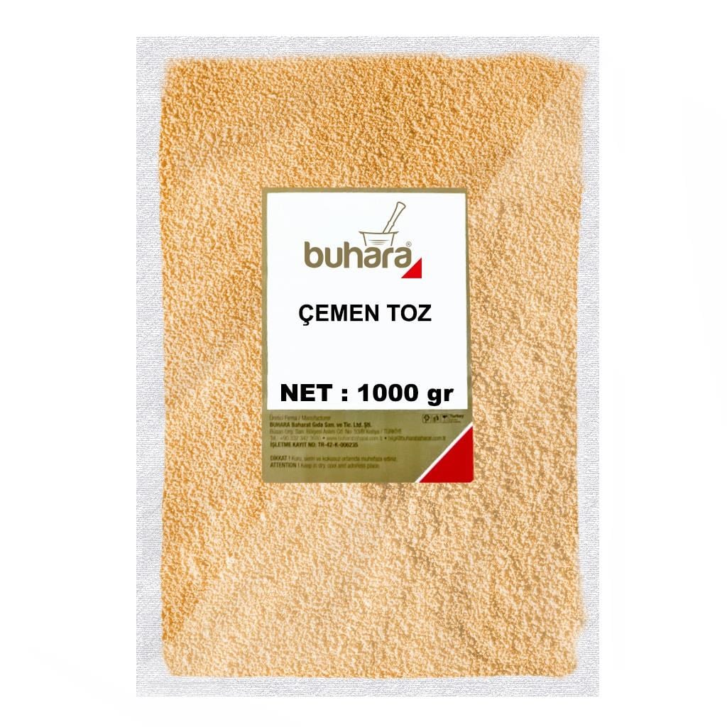 BUHARA ÇEMEN TOZ 1000 GR - BUHARA BAHARAT