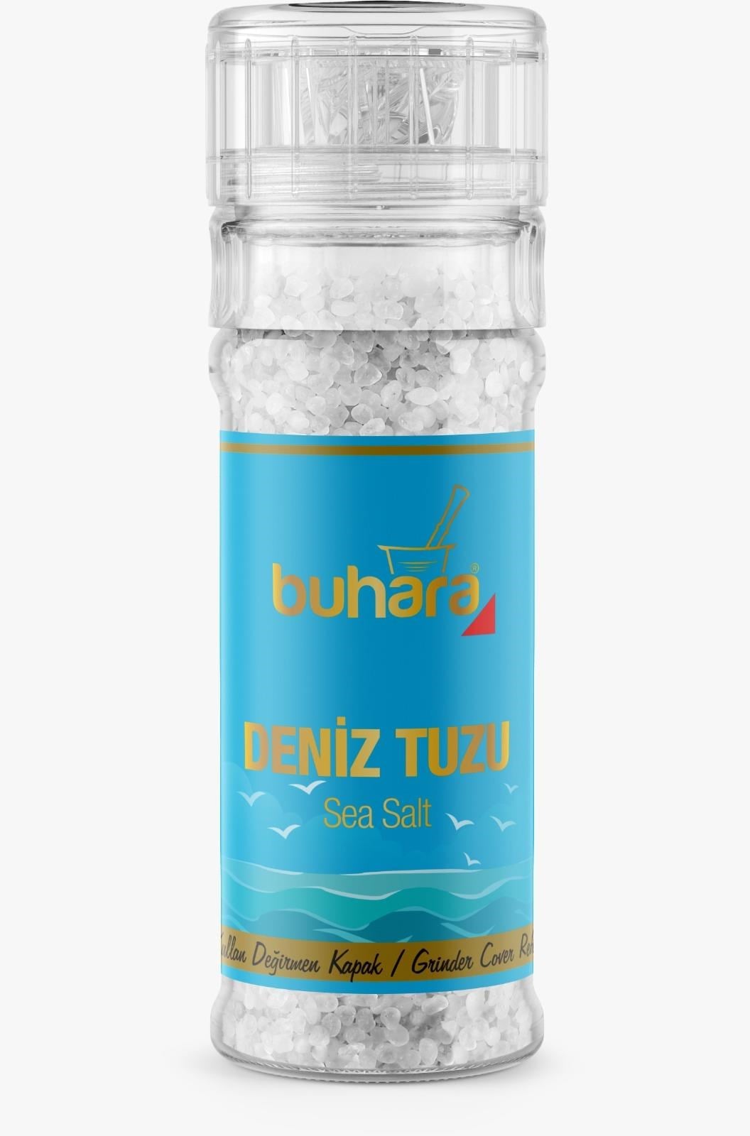 BUHARA DENİZ TUZU CAM DEĞİRMEN 110 GR - BUHARA