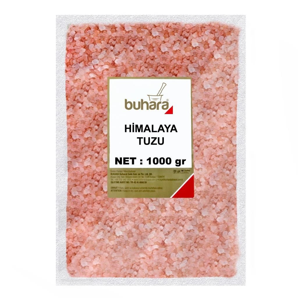 BUHARA HİMALAYA TUZU TANE 1000 GR - BUHARA