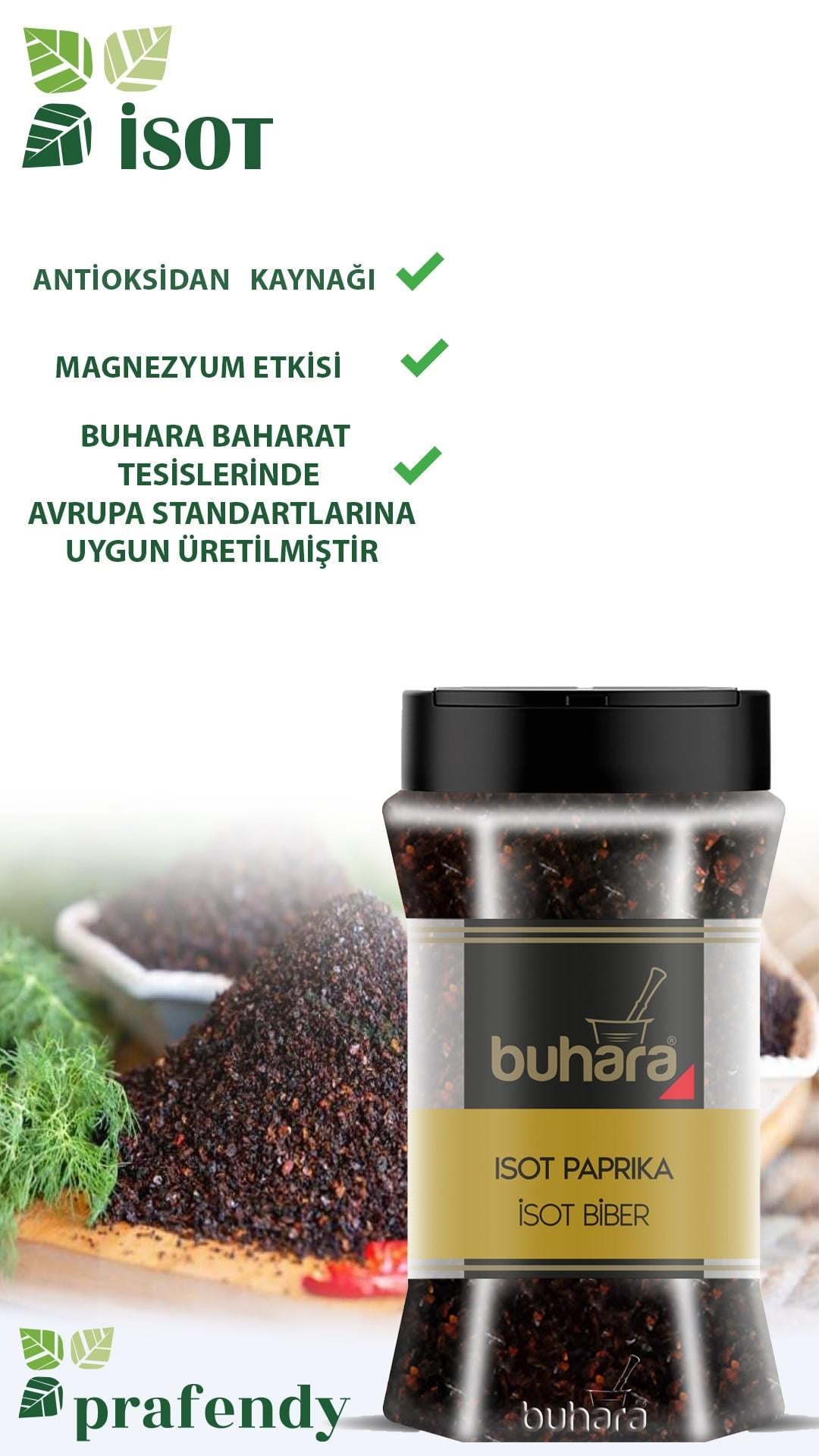 BUHARA İSOT BİBER 150 GR PET - BUHARA BAHARAT