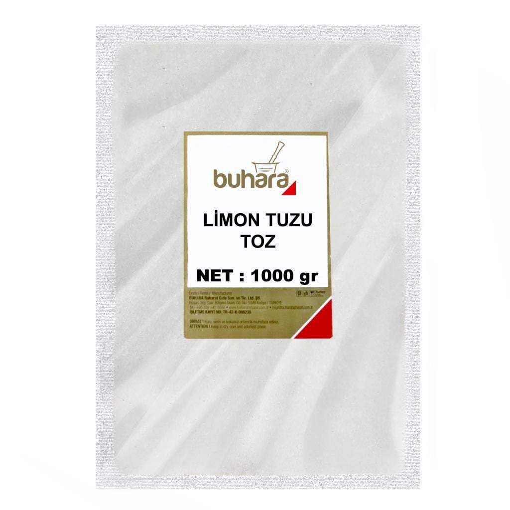 BUHARA LİMON TUZU TOZ 1000 GR - BUHARA