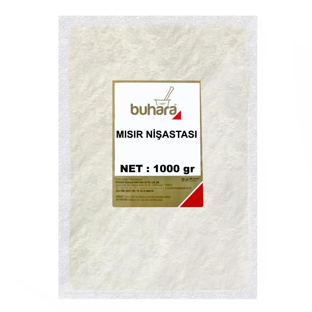 BUHARA MISIR NİŞASTASI 1000 GR - BUHARA BAHARAT