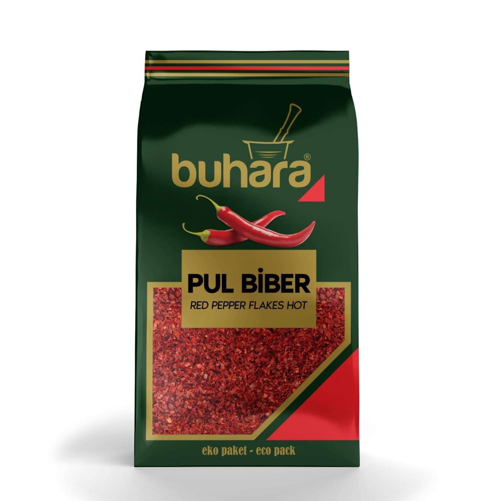 BUHARA PUL BİBER İRİDİŞ 400 GR - BUHARA BAHARAT