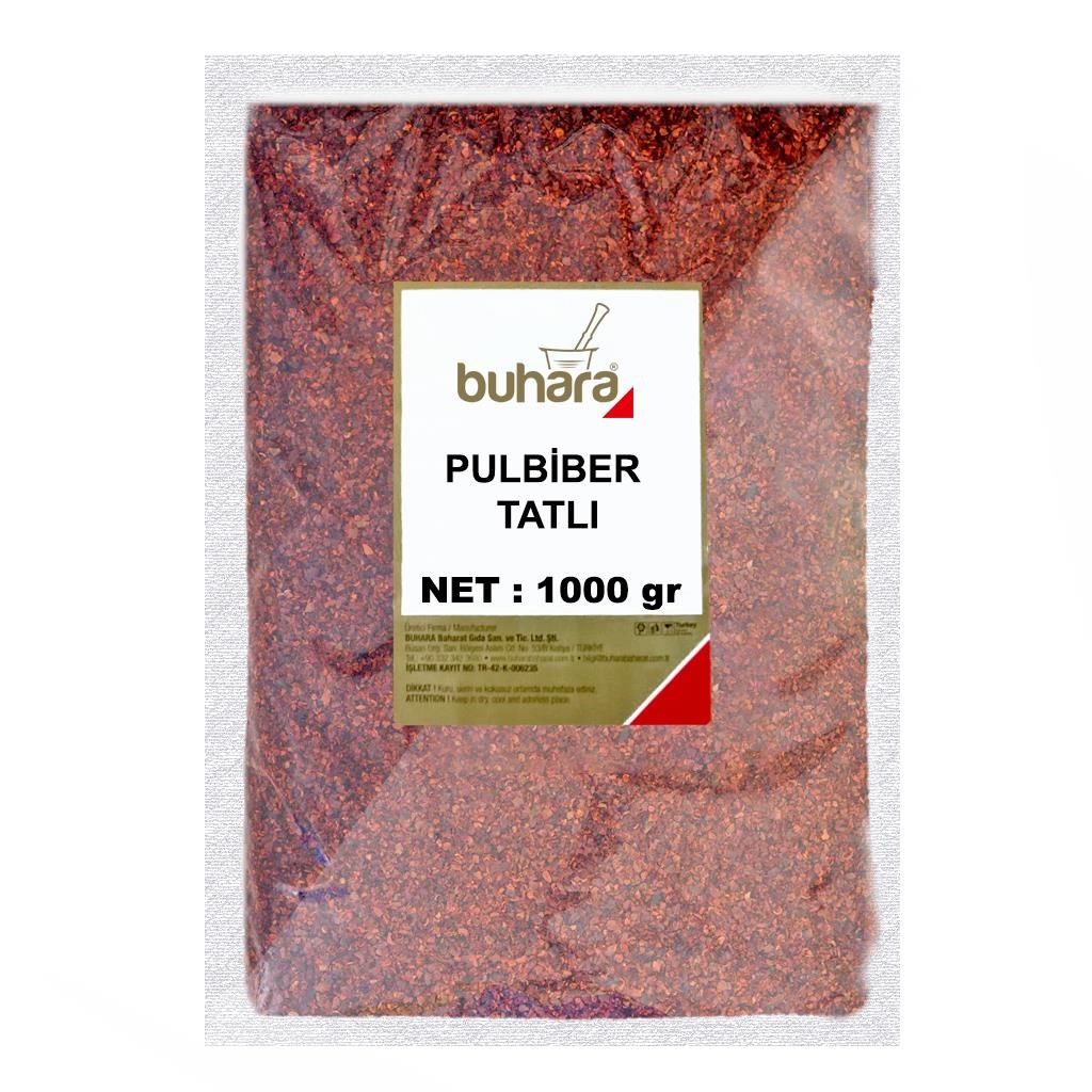 BUHARA PULBİBER TATLI 1000 GR - BUHARA BAHARAT