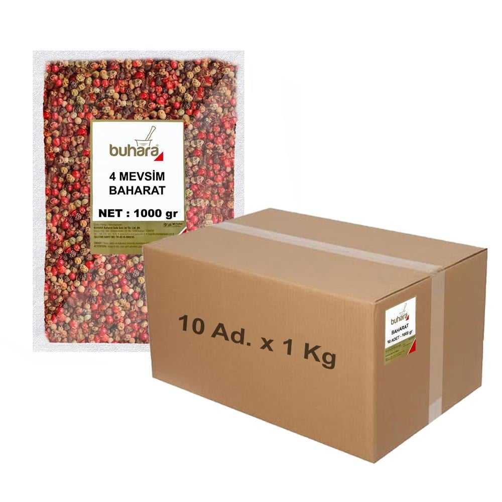 BUHARA TOPTAN 4 MEVSİM BAHARAT 1 KG x 10 Ad - 10 KG - BUHARA
