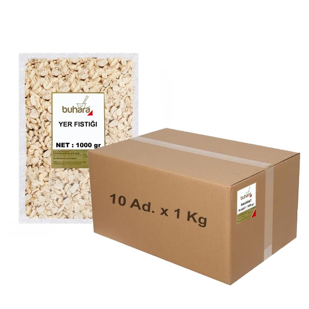 BUHARA TOPTAN DOLMALIK / HELVALIK YER FISTIĞI 1 KG x 10 Ad - 10 KG - BUHARA