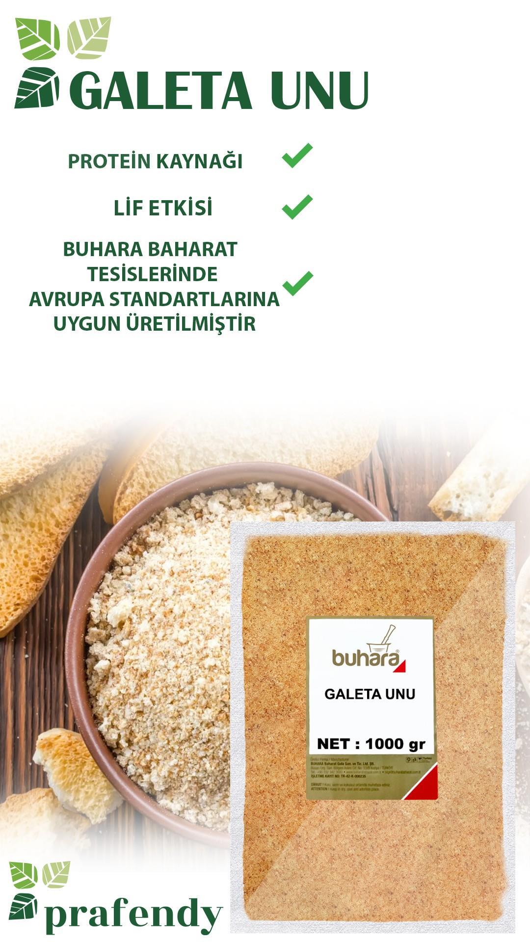 BUHARA TOPTAN GALETA UNU 1 KG x 10 Ad - 10 KG - BUHARA