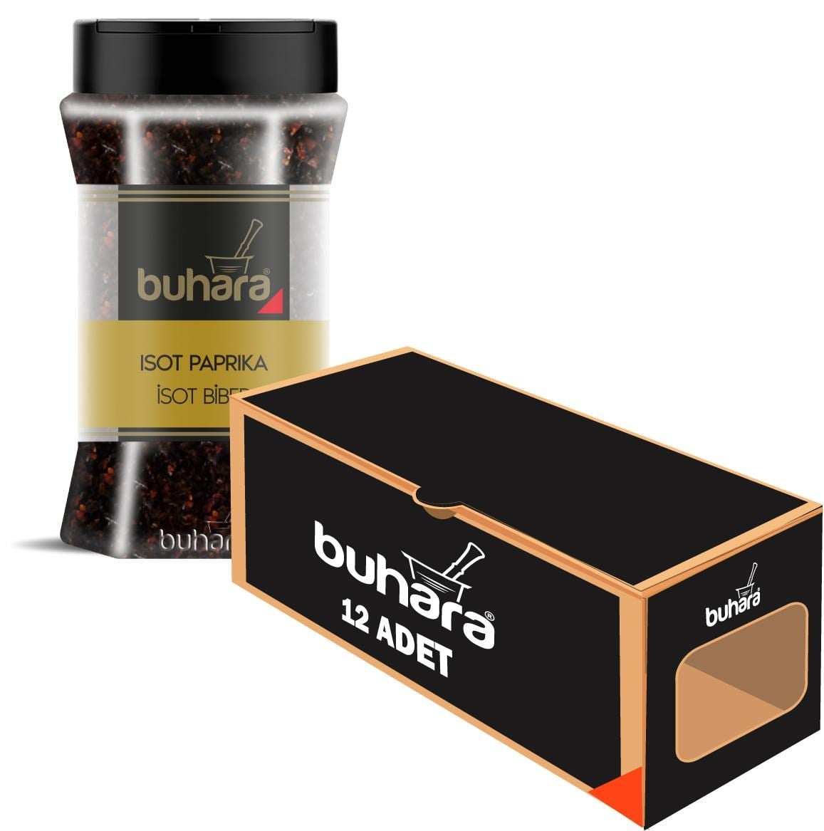 BUHARA TOPTAN İSOT BİBER 150 GR x 12 Ad. PET - BUHARA