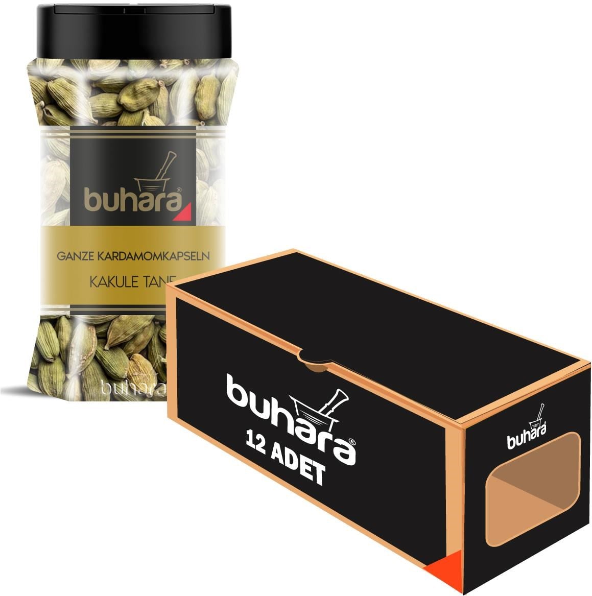 BUHARA TOPTAN KAKULE TANE 80 GR x 12 Ad. PET - BUHARA
