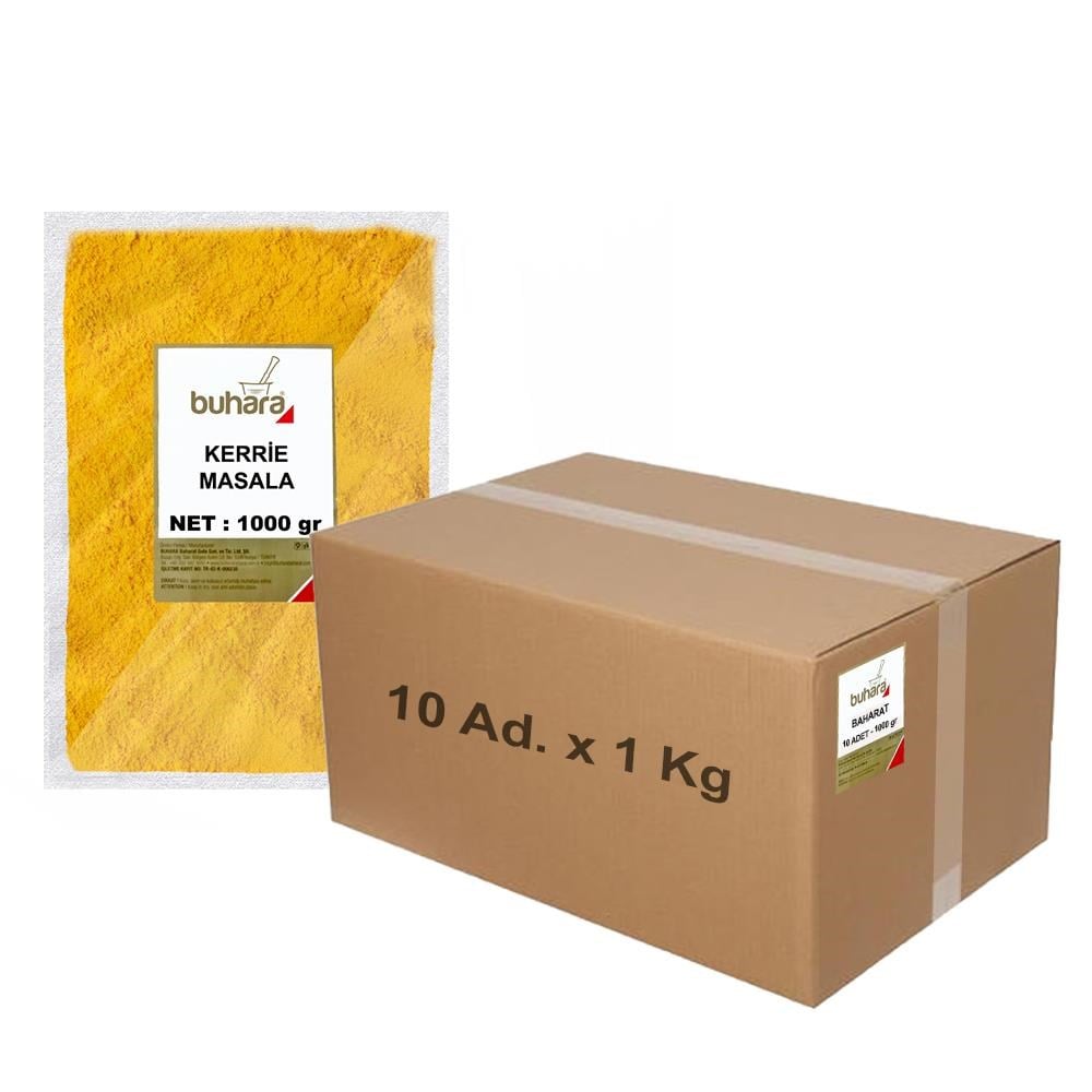 BUHARA TOPTAN KERİ MASALA 1 KG x 10 Ad - 10 KG - BUHARA