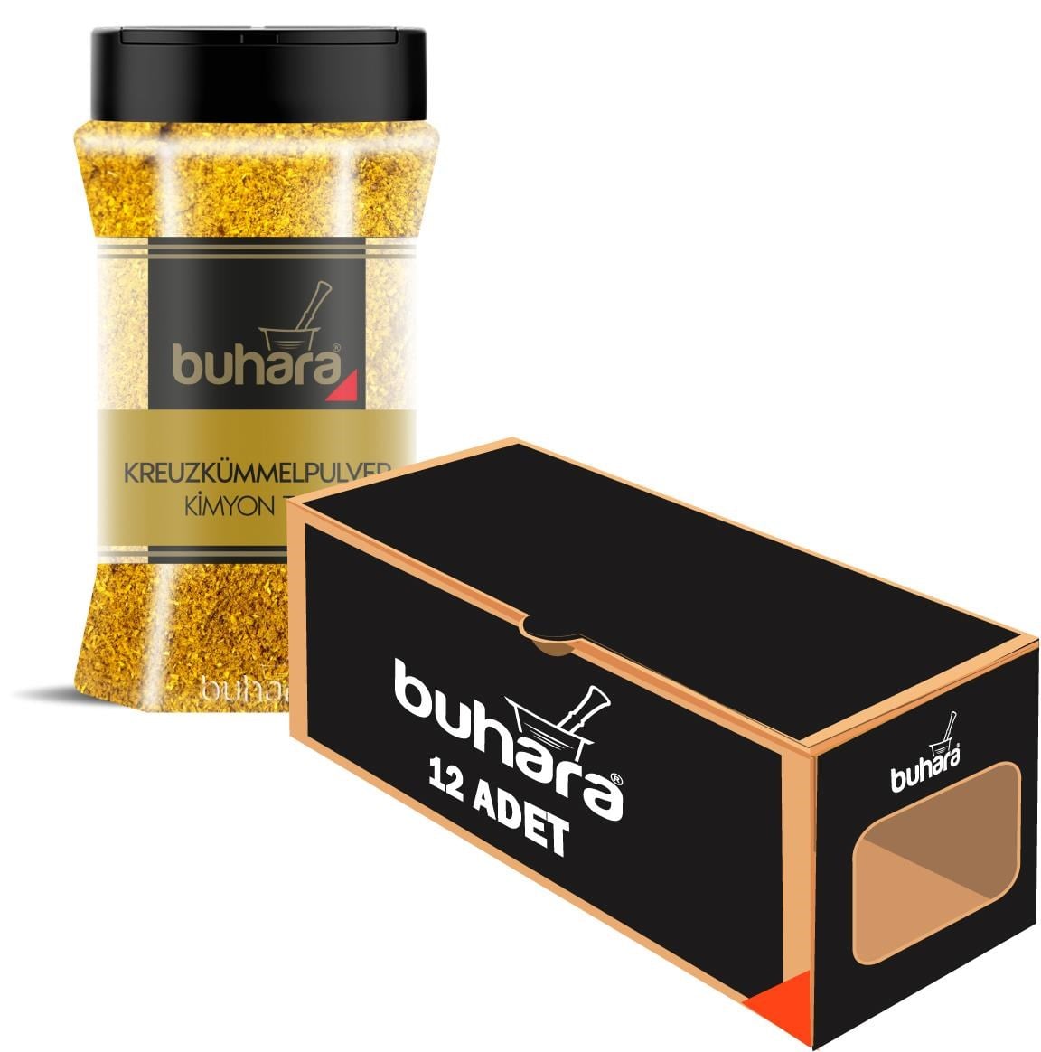 BUHARA TOPTAN KİMYON TOZ 150 GR x 12 Ad. PET - BUHARA