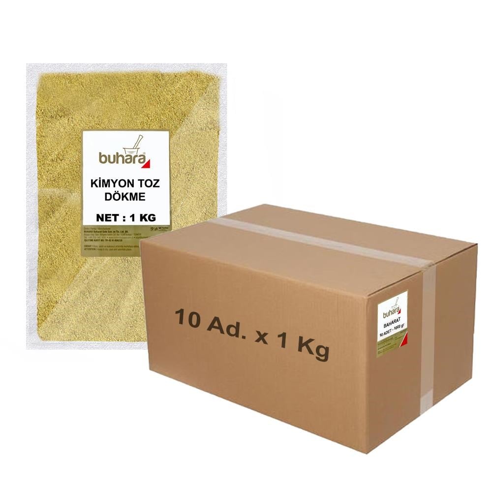 BUHARA TOPTAN KİMYON TOZ DÖKME 1 KG x 10 Ad - 10 KG - BUHARA
