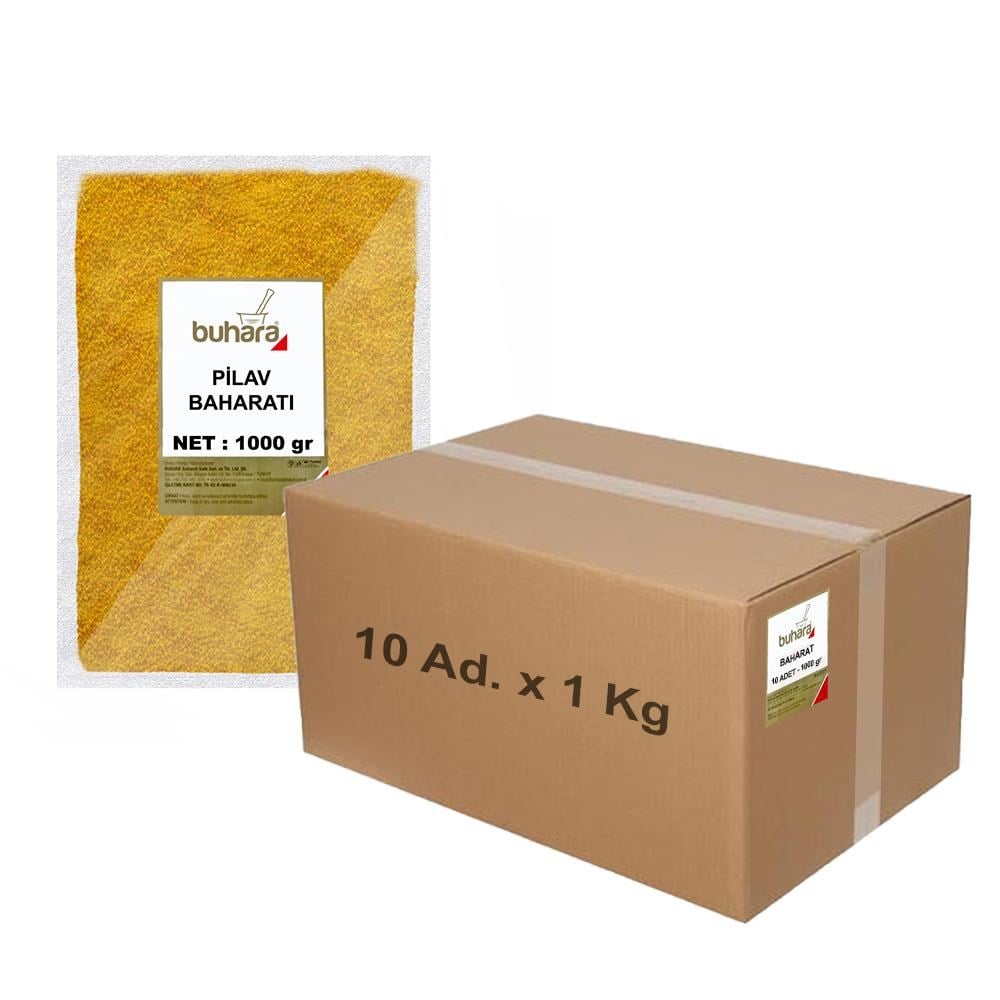 BUHARA TOPTAN PİLAV BAHARATI 1 KG x 10 Ad - 10 KG - BUHARA