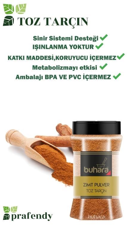 BUHARA TOPTAN TOZ TARÇIN 150 GR x 12 Ad. PET - BUHARA