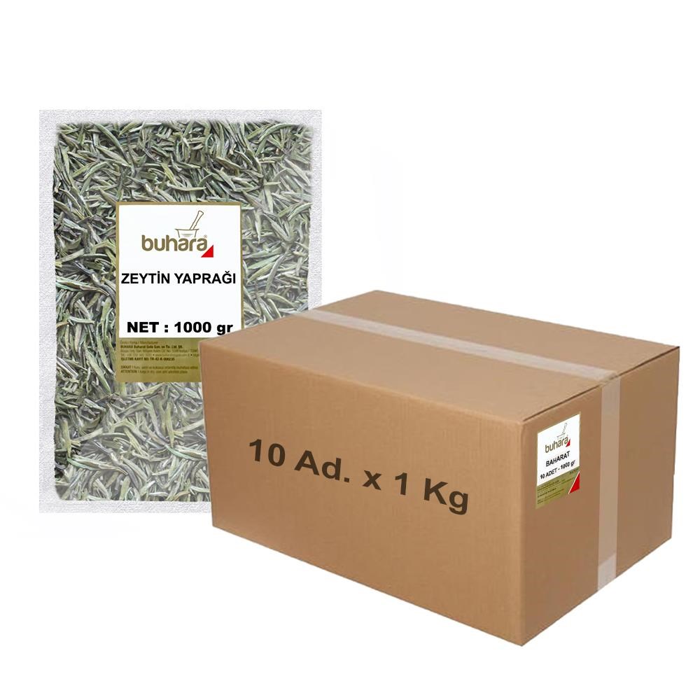 BUHARA TOPTAN ZEYTİN YAPRAĞI 1 KG x 10 Ad - 10 KG - BUHARA