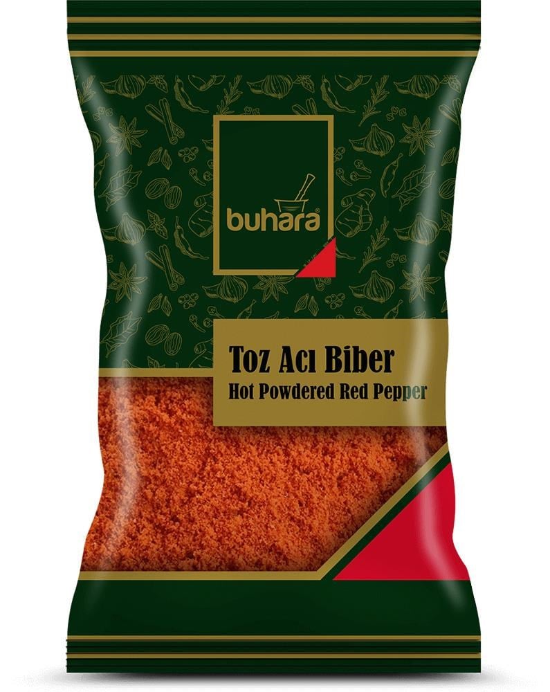 BUHARA TOZ ACI BİBER 200 GR - BUHARA BAHARAT