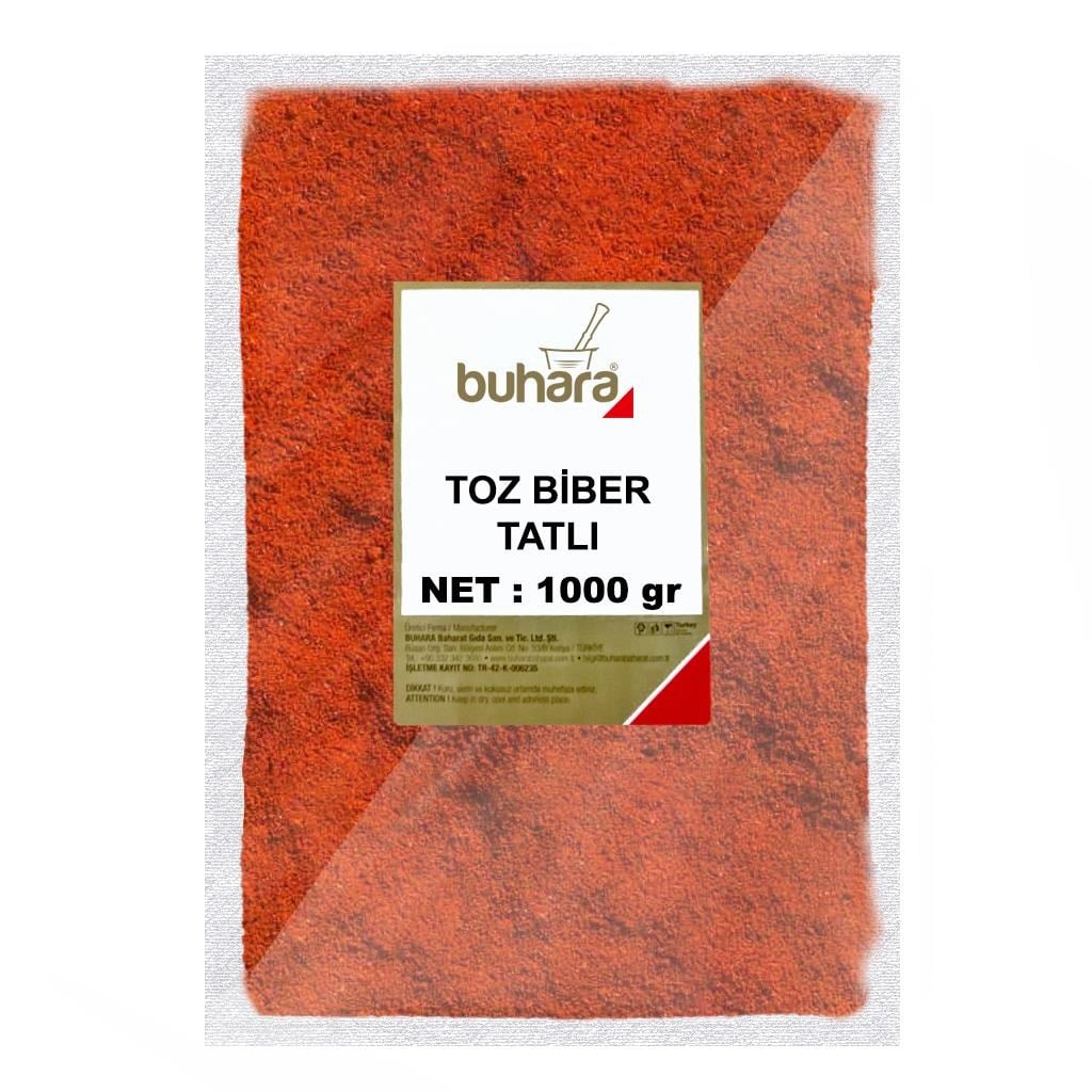 BUHARA TOZ TATLI BİBER 1000 GR - BUHARA