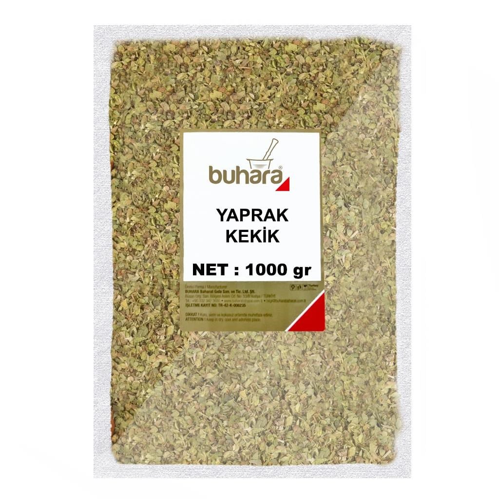 BUHARA YAPRAK KEKİK 1000 GR - BUHARA BAHARAT