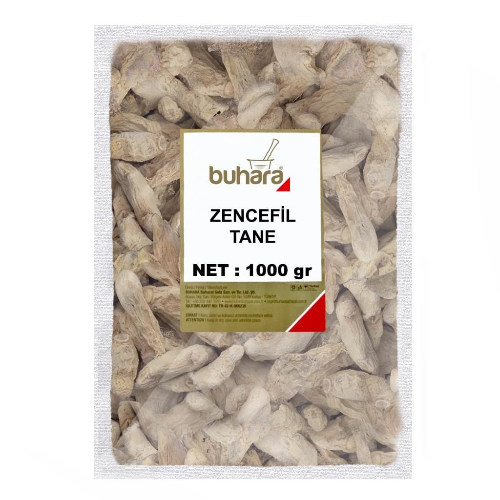 BUHARA ZENCEFİL TANE 1000 GR - BUHARA BAHARAT