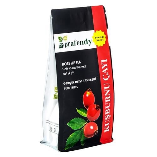Prafendy Kuşburnu Çayı 250g - Gerçek Meyve Taneli - PRAFENDY