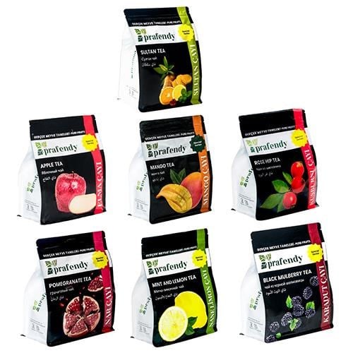 PRAFENDY MANGO ÇAYI - GERÇEK MEYVE TANELİ 1000 GR - PRAFENDY