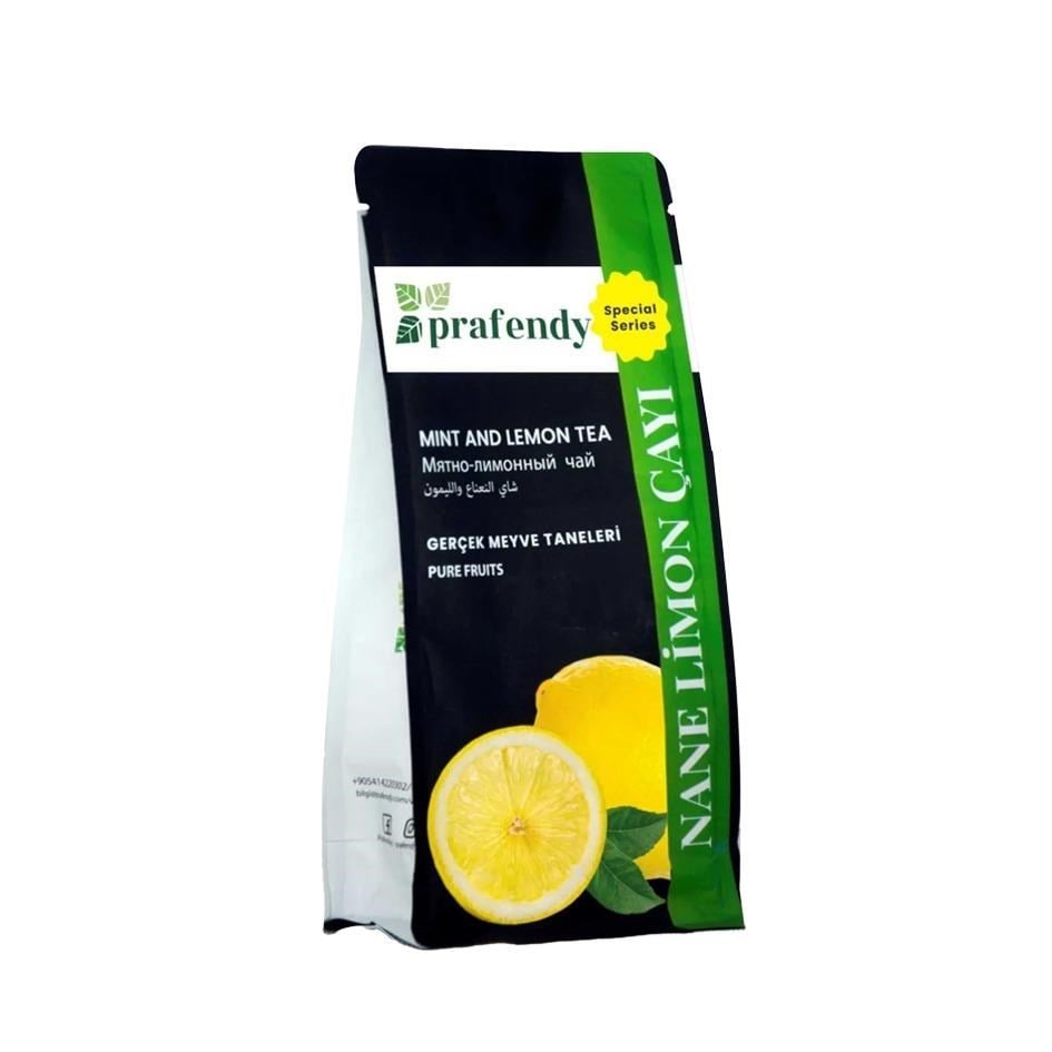 PRAFENDY NANE LİMON ÇAYI GERÇEK MEYVE TANELİ 250 gr x 24 Ad. - PRAFENDY