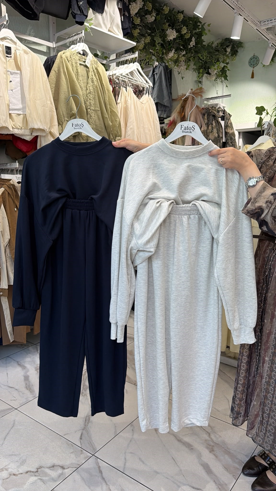 Basic Sweatshirt & Pantolon Takımı